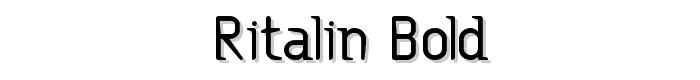 Ritalin Bold font